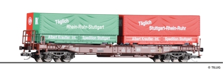 Tillig 18159 - TT - Taschenwagen Krautter & Simon, DB, Ep. IV